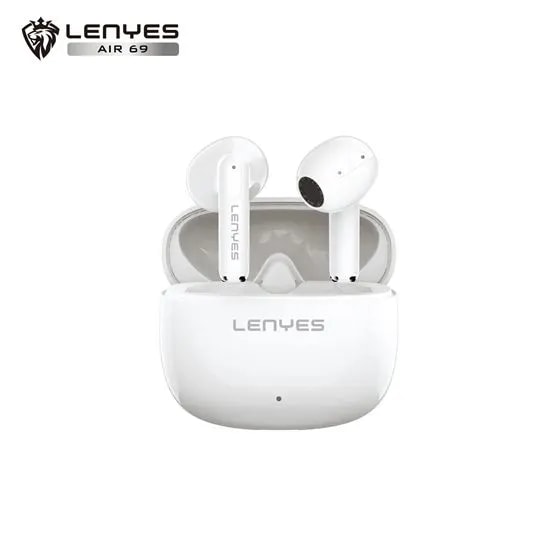 Audifono TWS Lenyes AIR 69 blanco