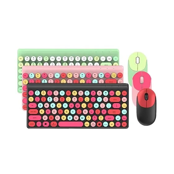 TECLADO PC + MOUSE QW02 WIRELESS 2en1