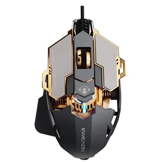 MOUSE GAMER EWEADN MK500 Profesional Mecánico