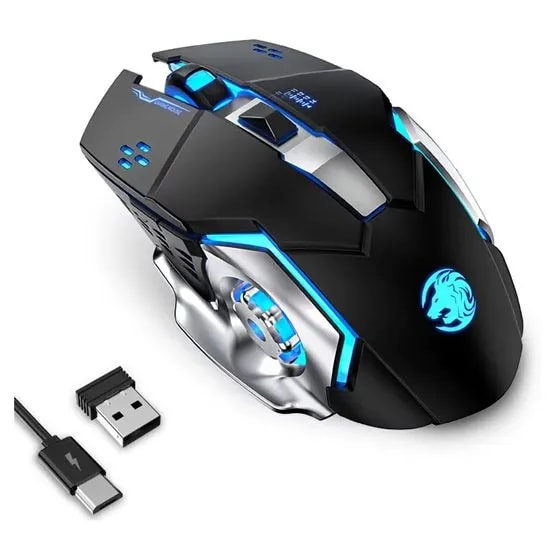 MOUSE GAMER EWEADN G306 BT+USB Profesional inalambrico