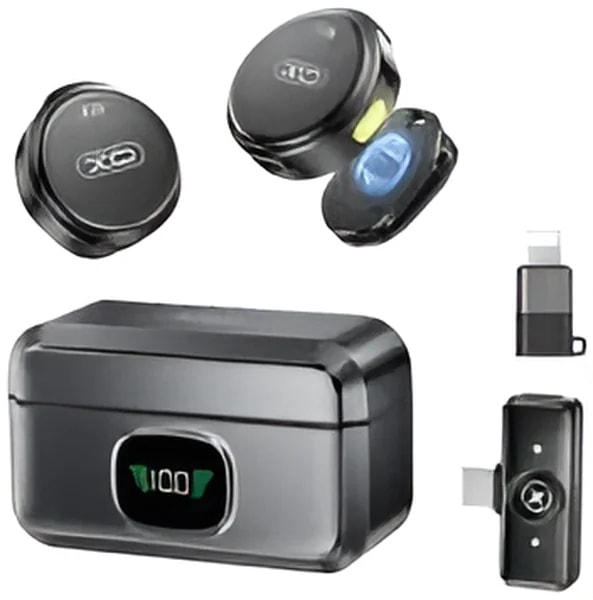 Microfono XO MC12 Type-C con Ip Adapter