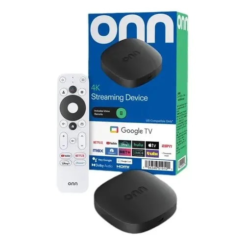 GOOGLE FIRE TV ONN 4K STREAMING DEVICE