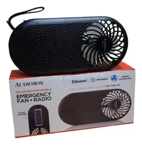 PARLANTE AM + VENTILADOR AUDIOBOX Peq