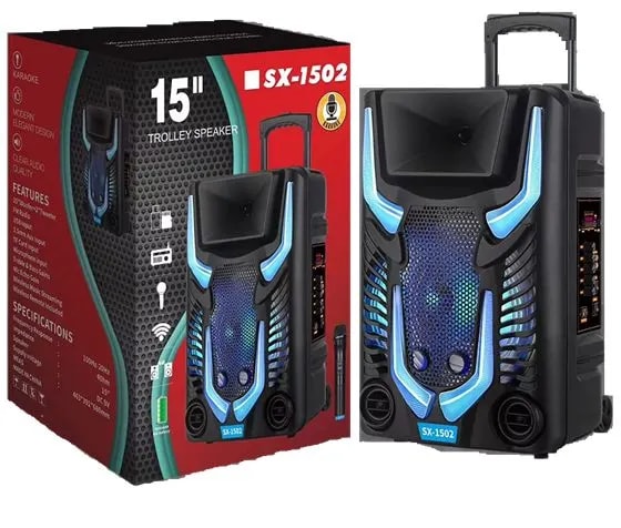 PARLANTE BT SX-1502 15pulg