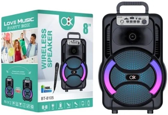 PARLANTE BT OK 8106W