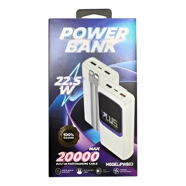POWERBANK PWB03 20000mAh GRATIS CABLE 12V