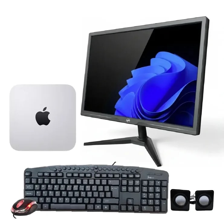 Computador Escritorio CPU Apple Mac Core I5 8GB Ram, 512GB SSD MGEN2LL/A + Monitor One 19” + Tecl