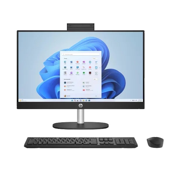 Computador Aio HP 24-CR0253LA 23.8" FHD Ryzen 5 7520U 8GB RAM 512GB PCIe Freedos Negro BM7X4LA#ABM