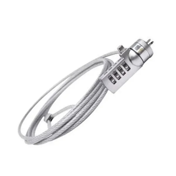 Cable Candado Para Laptop INS L-12 4 Digitos 1.8M