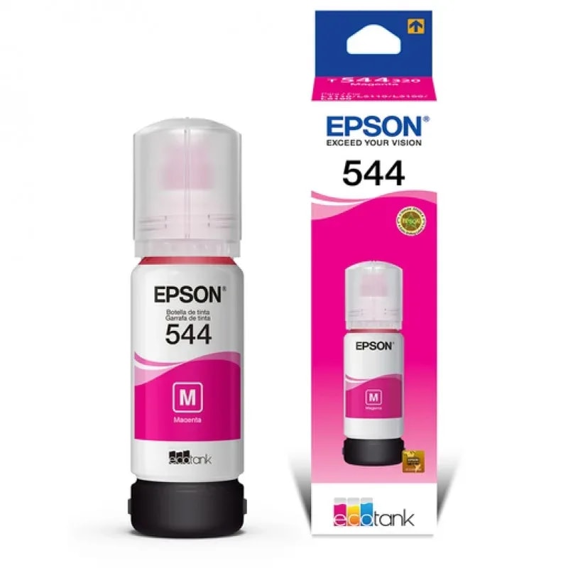 Tinta Epson 544 65ML Magenta Impr L3250 L1110 L3110 L3150 L5190 L5290