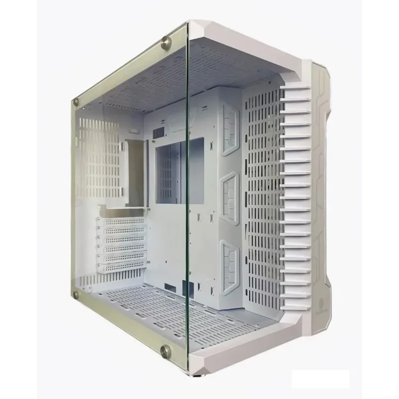 Case Camer CA-025 WH ATX USB 3.0/2.0 Front. Y Lat Vidrio Temp. Vista 270° LED ARGB Ventiladores