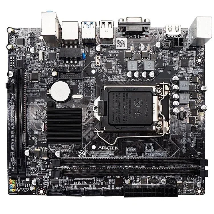 Mainboard Arktek AK-H510M-EG 10MA & 11VA Intel H510 LGA1200 Memoria 2*DDR4 2133/2400/2800 Mhz