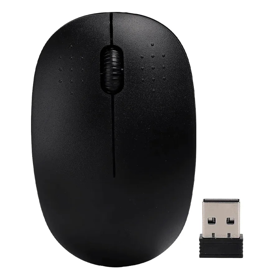 Mouse INS Inalambrico DX-WM691 negro 3 Bot. Dpi 1200
