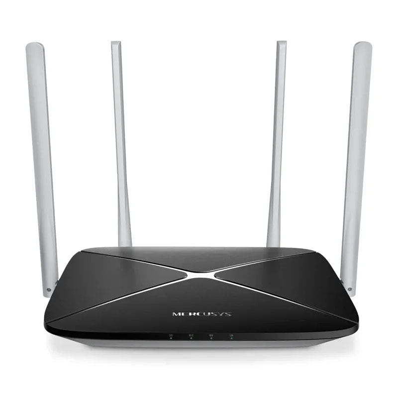 Router Mercusys AC12 AC1200 Dual Band Wireless 2.4GHZ Y 5GHZ. 3 Antenas