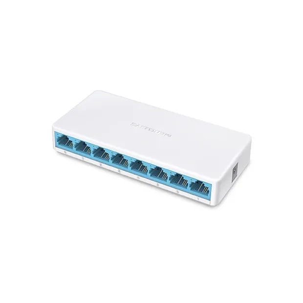 Switch Mercusys MS108 8 Puertos 10/100MBPS Plug & Play