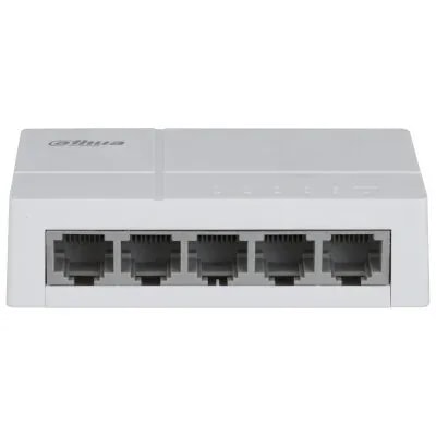 Switch Dahua 5 Puertos 10/100MBPS Plug & Play DH-SF1005L