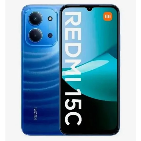 Xiaomi Redmi 15C 6.9" HD 8GB 256GB Alm IP64 Camaras 50MP/8MP Batería 6000 Mah 33W Android 15 Azul