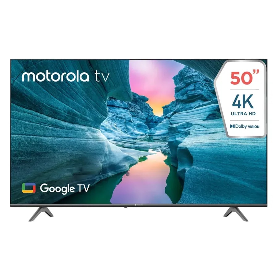 Smart TV Motorola 50" UHD Google TV Dolby Audio 50MNUHD