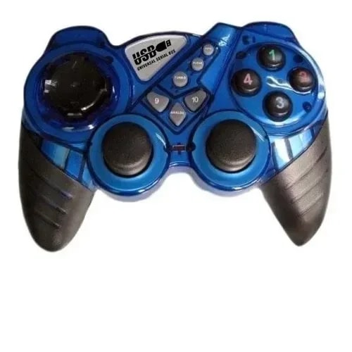 Control Juegos INS Gamepad Double Shock Vibration Controller USB 2.0 RE-101