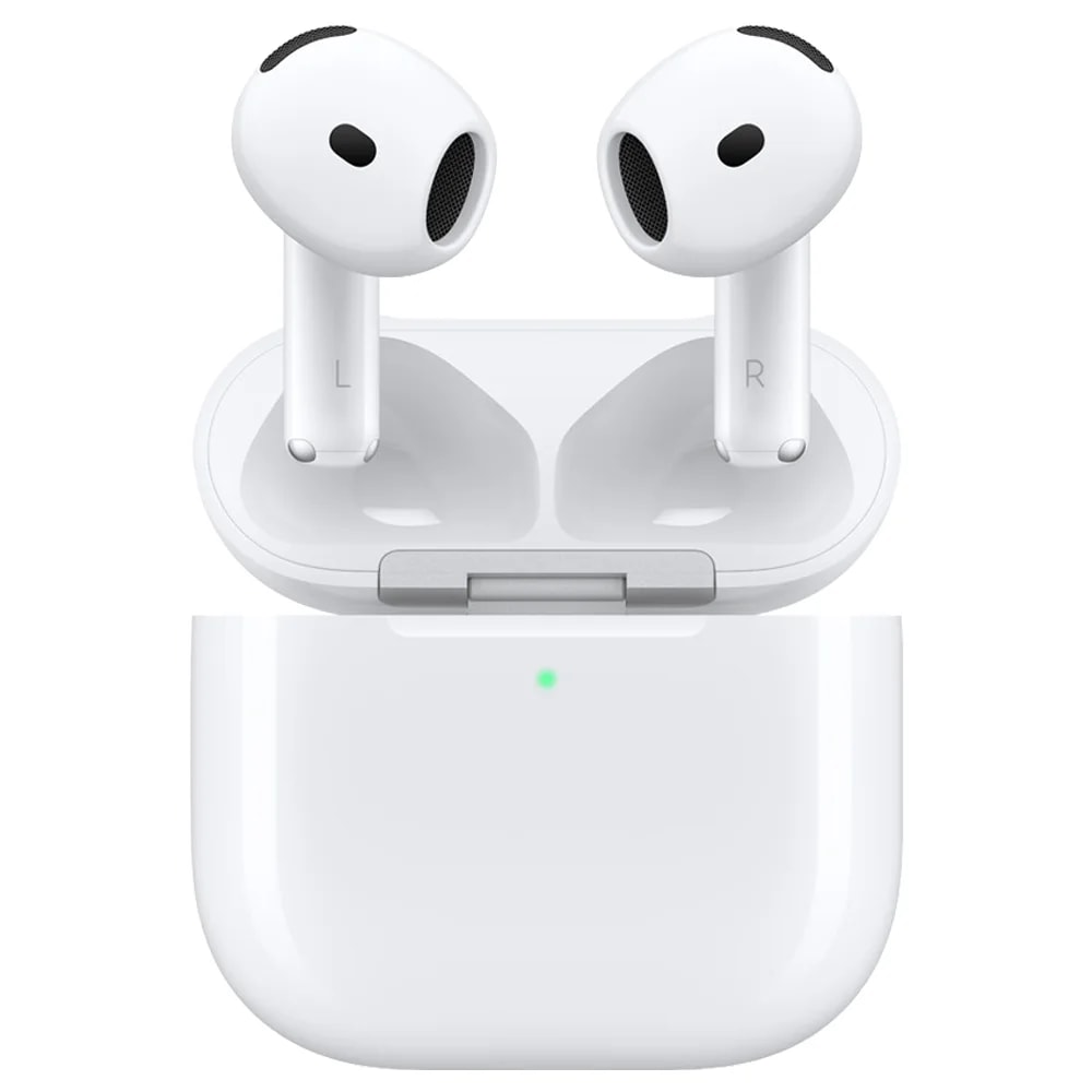 Audífonos Apple AirPods 4, BT, Cancelacion Activa De Ruido, Audio Adaptativo, Estuche Carga Usb-c