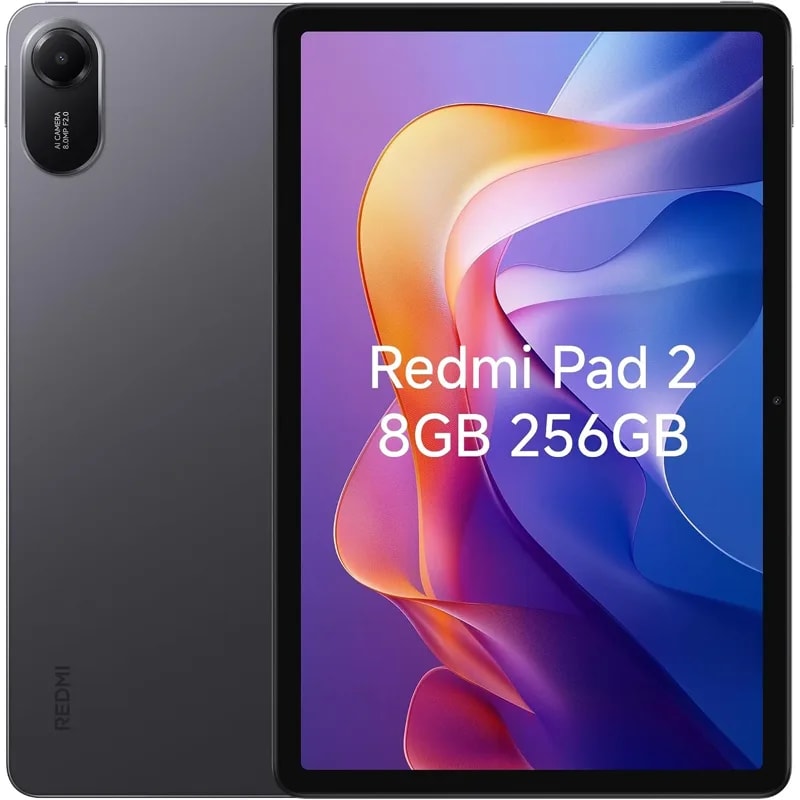 Tablet Redmi Pad 2 11" IPS LCD 8GB RAM + 256GB Alm Cam 8/5MP Helio G100-ULTRA Hyperos 2 Bat.