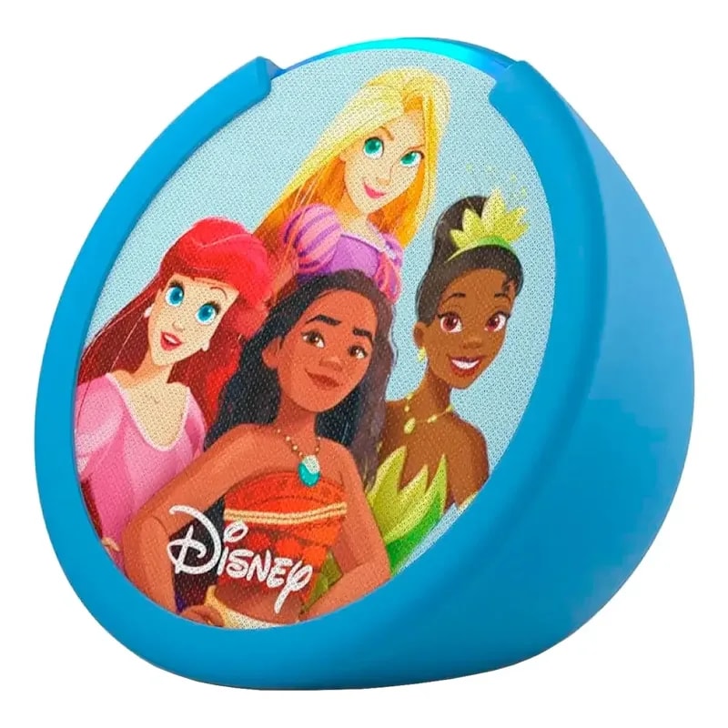 Asistente De Voz Smart Alexa Echo Pop Kids Princesas Disney Sonido Vibrante Audio-libros Y Juegos