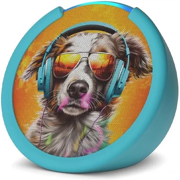 Asistente De Voz Smart Alexa Echo Pop Kids Anthro Pup Sonido Vibrante Audio-libros Y Juegos