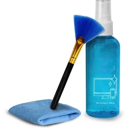 Kit Limpieza INS KCL-1016 Gel, Pañito, Escobilla Para Pantallas Laptops Camaras Celulares TV