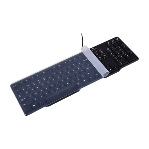 Protector De Teclado 15.6" KP-002 Previene Rayones Y Suciedad Facil Colocar Material Silicon