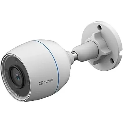 Cámara EZVIZ H3C 2MP Tubo IP67 Det. Pers Ia Captura Sonido Vision Noct. 30M Google/alexa Supp.