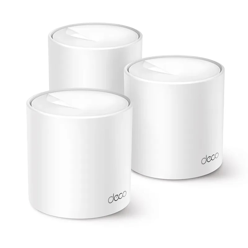 Extensor Malla TP-Link Deco X10 3 Pack AX1500 WIFI 6 Dual Band 5GHZ: 1201MBPS Y 2.4GHZ: 300MBPS