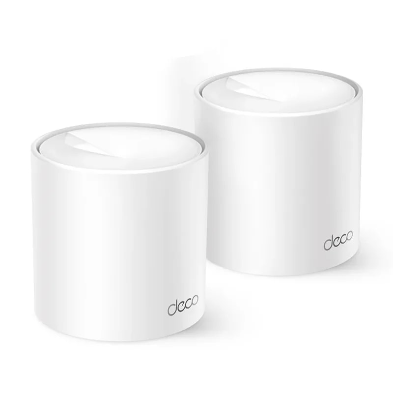 Extensor Malla TP-Link Deco X10 2 Pack Gigabit AX1500 WIFI 6 Dual Band (5GHZ: 1201MBPS Y 2.4GHZ: