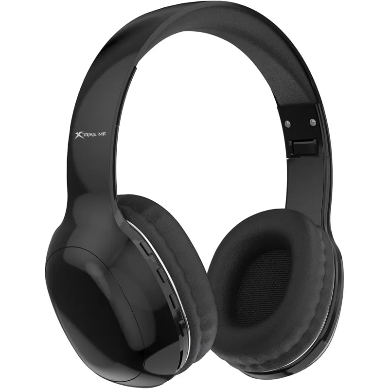 Audífonos Bluetooth Diadema Xtrike Me HD-215 BK BT 5.3 On-Ear Microfono Bat. 200MAH
