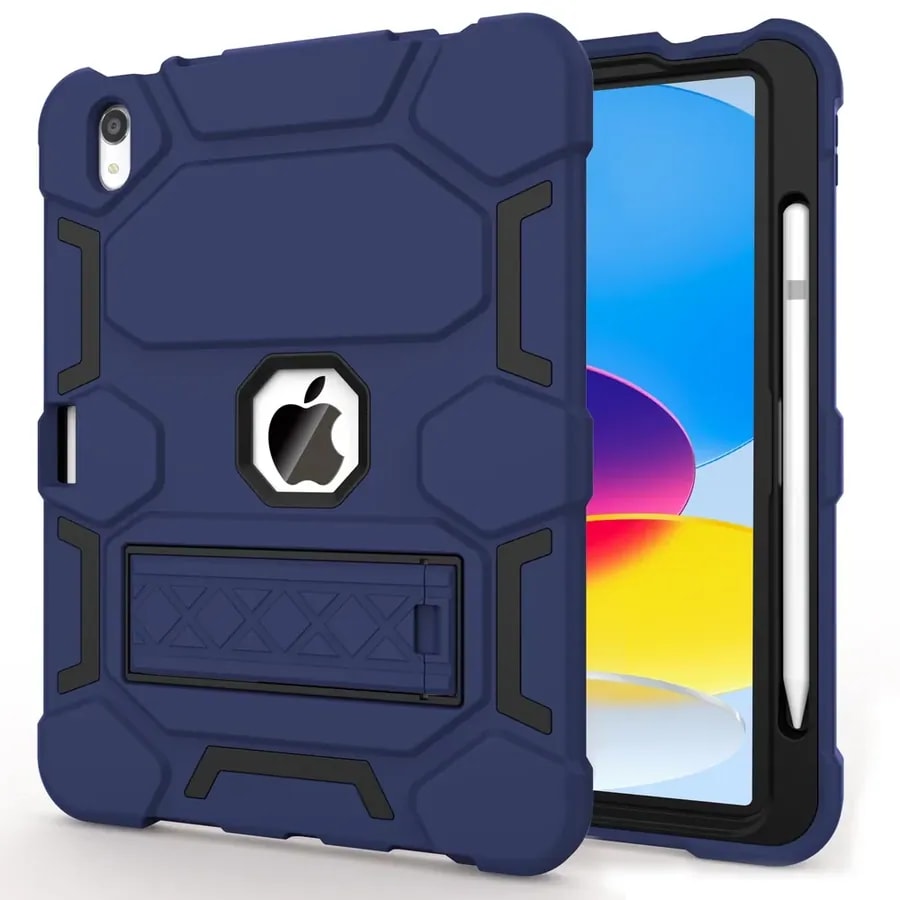 Estuche Rantice iPad A16 11TH & 10.9TH 11”, Generacion 2025,RIGIDO Resistente, A Prueba Golpes,