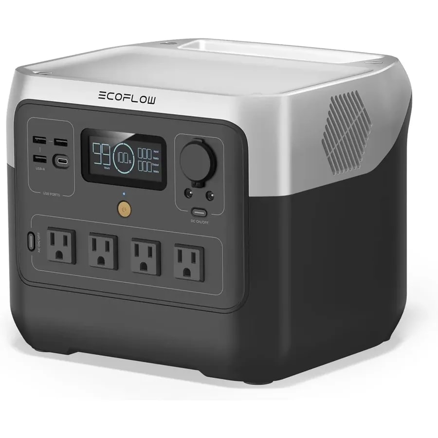 Estacion De Energia Acacia 92WH 25600MAH Bat. Litio Salida 100W (1*110V Ac, 1*DC, 2*USB-A QC 3.0,