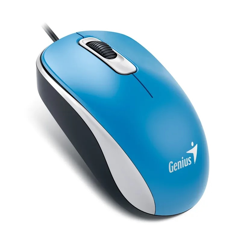 Mouse Genius DX-110 G5 Celeste 3 Bot. Dpi 1200 USB