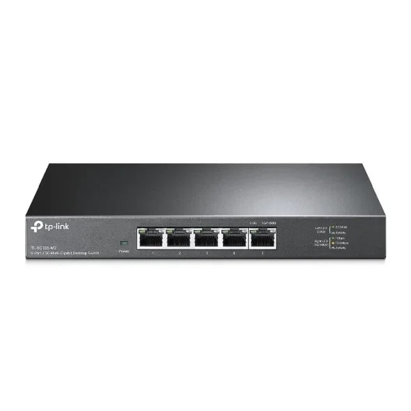 Switch De TP-Link TL-SG105-M2 5 Puertos Multi-Gigabit 2.5GBPS 25GBPS PC Gamer 2.5G WiFi 6 Ap, video
