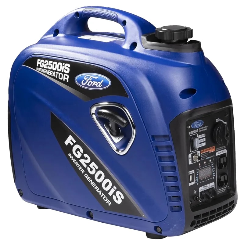 Generador Ford FG2500IS 2500W Monocilindrico 4 Tiempos, Ohv, Refrigeracion Por Aire, Modo Eco