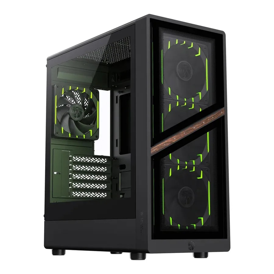 Case GAMEMAX Starlight 2 Ab BK ATX USB-C/3.0/2.0 Fan ARGB (front 3*12CM, Supe. 2*12CM, Post.