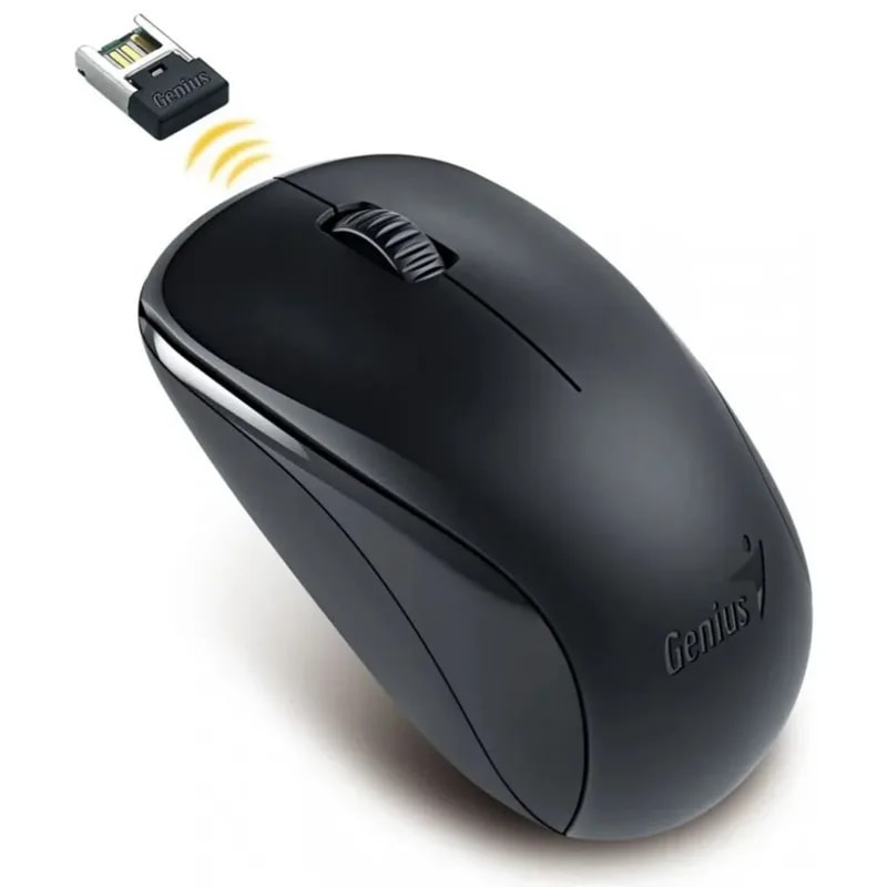 Mouse Genius NX-7000 Negro 3 Bot. Dpi 1200 Blueeye Incl Pila Aa