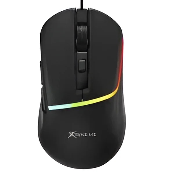 Mouse Xtrike Me GM-322 BK 7 Bot. Dpi 7200 RGB 7 Colores USB 2,0