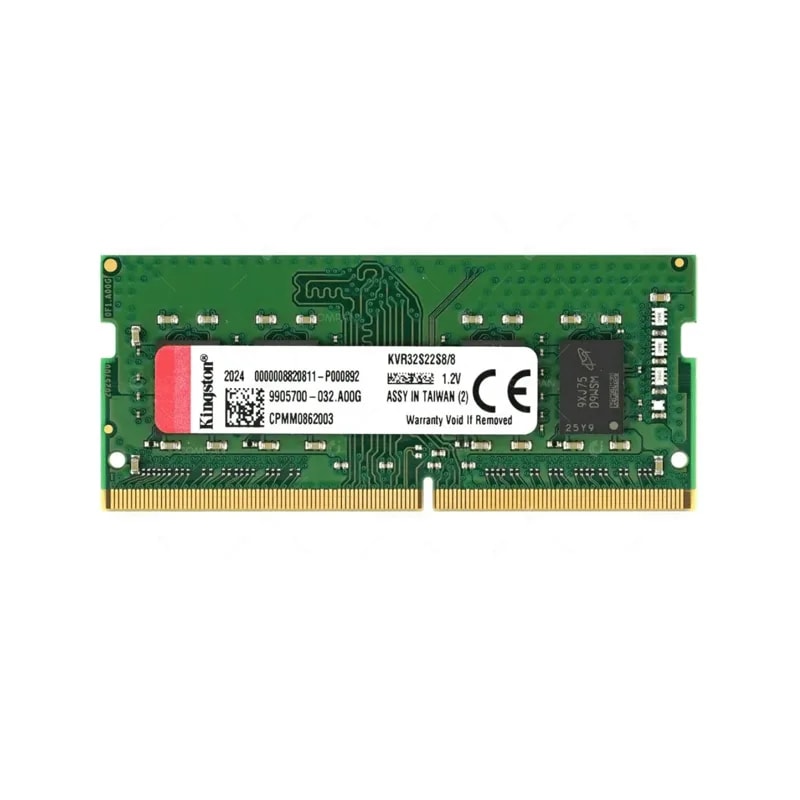 Memoria RAM 8GB DDR4 3200MHZ Kingston Sodimm PC4-25600 CL22 KVRVFX-MIF50813D96