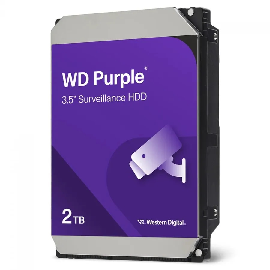 Disco WD Purple 2TB 3,5" Video-vigilancia 5400RPM SATA 6GB/S WD23PURZ