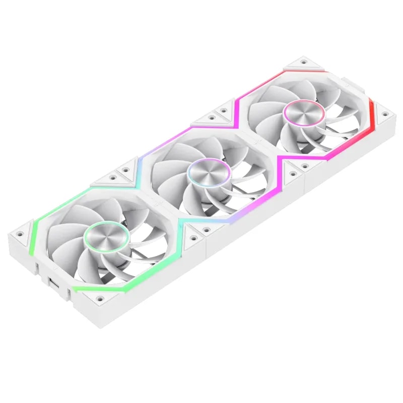 Kit Ventiladores GAMEMAX FN12A-N2 Wl-rw (aspa inversa)