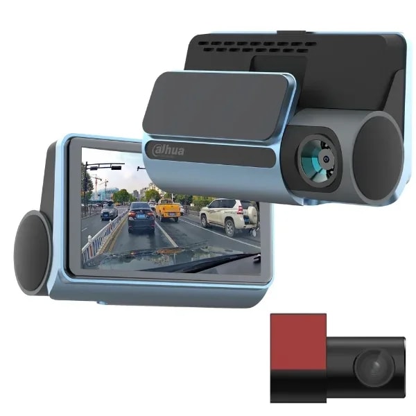 Dashcam Dahua S8 WIFI Pant. 3" Cam. Dual (delantera Y Trasera) Vision Nocturna G-sensor Micro