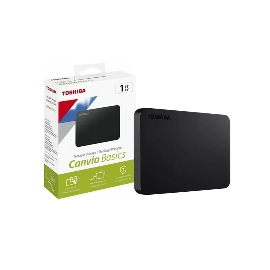 Disco Externo Toshiba Canvio 1TB 2.5" USB 3.0 Windows/mac HDTCA10XG3AA Verde