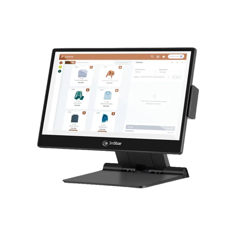 Computador 3NSTAR AIO POS P7 I3 12TH GEN – 8GB RAM – 240GB SSD – Capacitive – Wi-fi- BT – W11 IOT