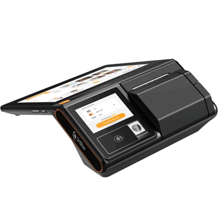 Terminal Movil 3NSTAR PTA0140 10" 4GB RAM 64GB Storage, 80MM Recibo, Pantalla Cliente