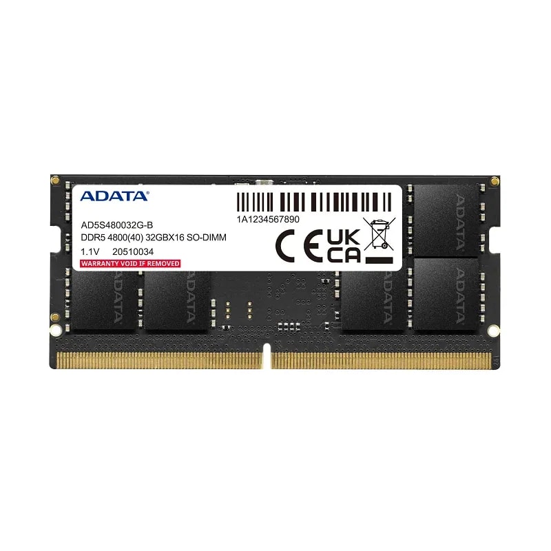 RAM Adata 32GB DDR5 4800MHZ Dimm CL40