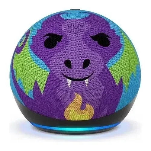 Parlante Amazon Echo DOT Kids 5TA. Gen. / OWL / Con Alexa / Sensor Temperatura / 342G